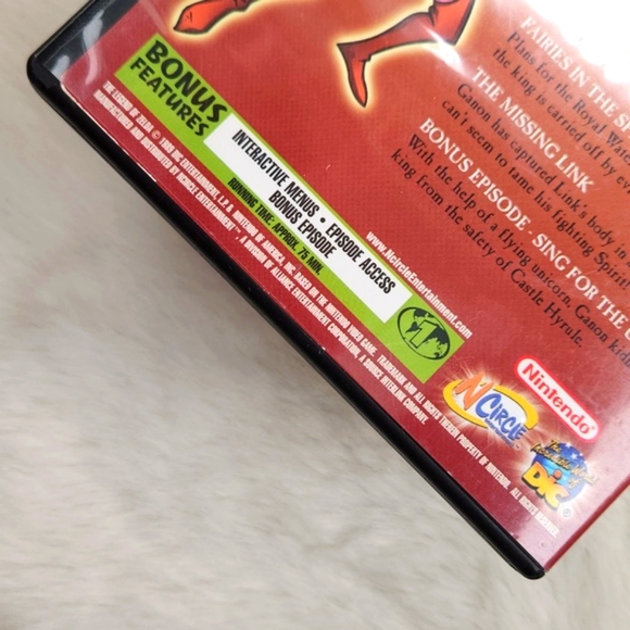 THE LEGEND OF ZELDA DVD 5 EPISODES 1989 FAIR condition - Picture 6 of 11